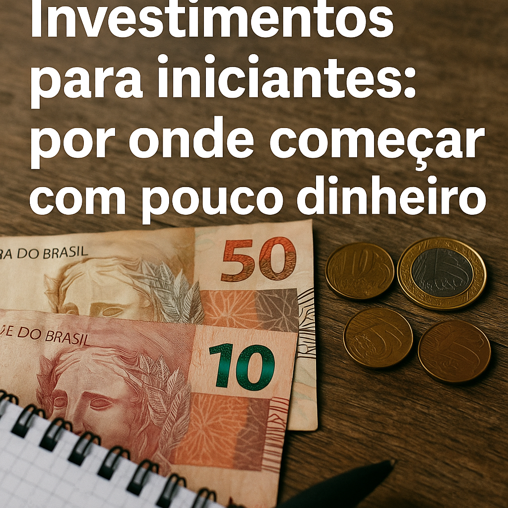 Investimentos para iniciantes: por onde começar com pouco dinheiro
