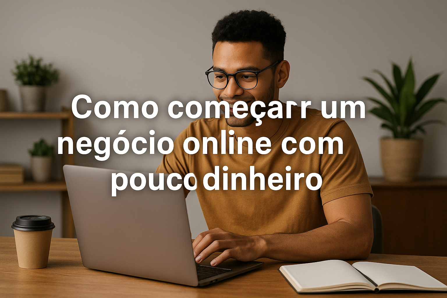 Como começar um negócio online com pouco dinheiro