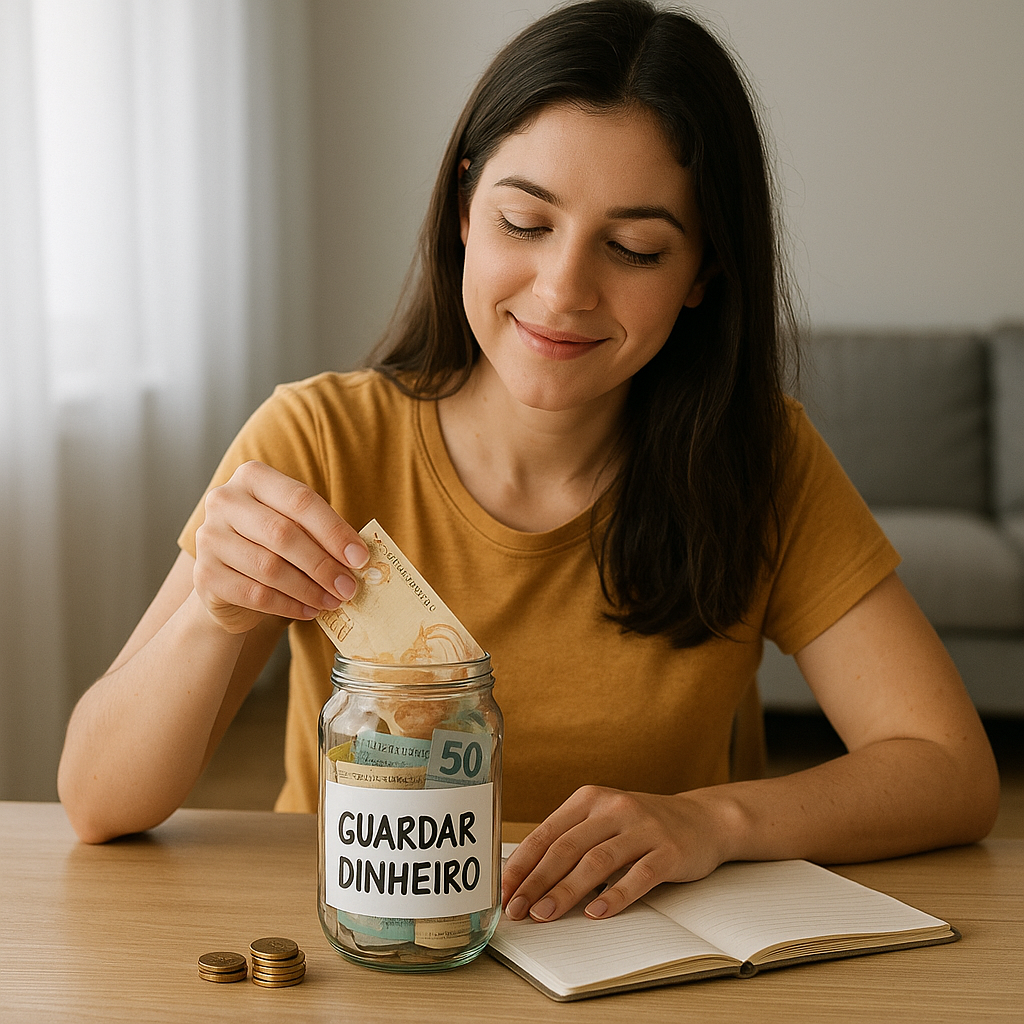 Como guardar dinheiro todos os meses sem sofrer