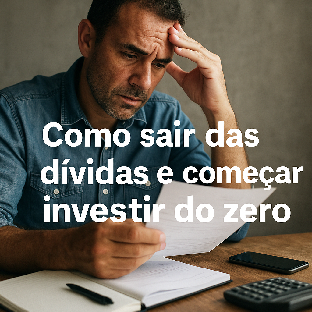 Como sair das dívidas e começar a investir do zero